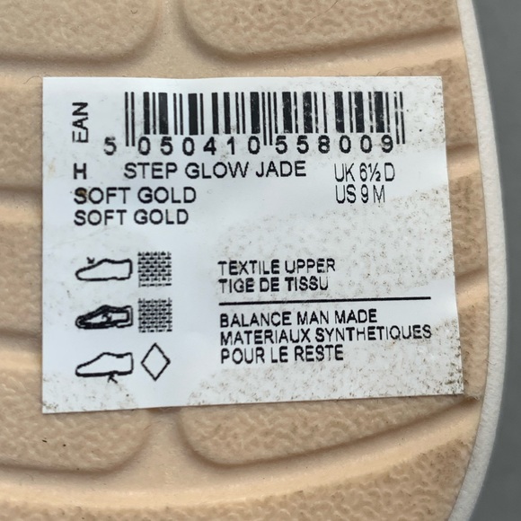 Clarks Cloudsteppers Step Glow Jade in Soft Gold Size 9M - Picture 12 of 15